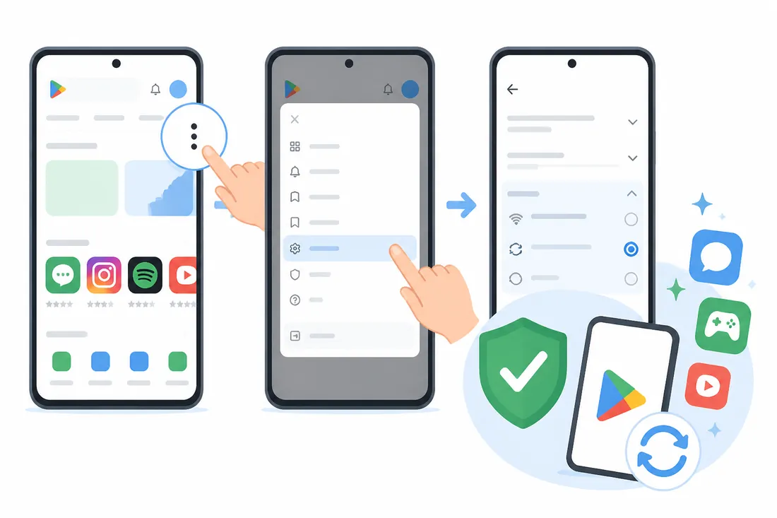 Como ativar a atualização automática de apps na Play Store