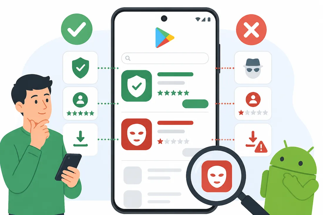 Como identificar apps falsos na Play Store