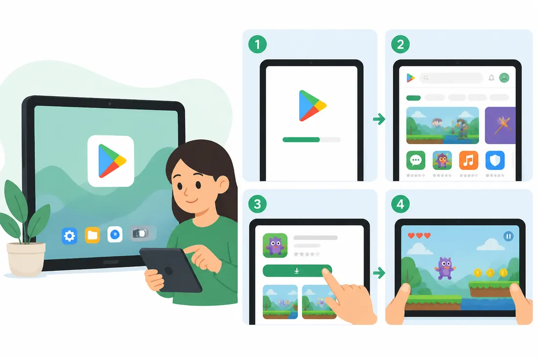 Play Store no tablet Android: como instalar e usar