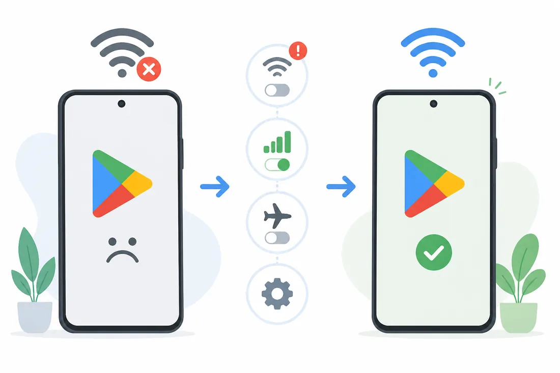 Play Store sem conexão: como resolver
